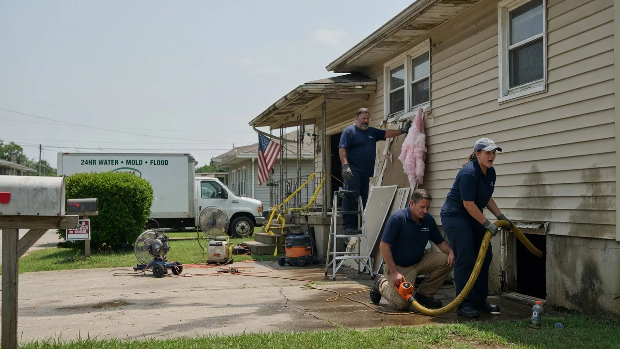Water Damage Repair in Spartanburg, SC near me
